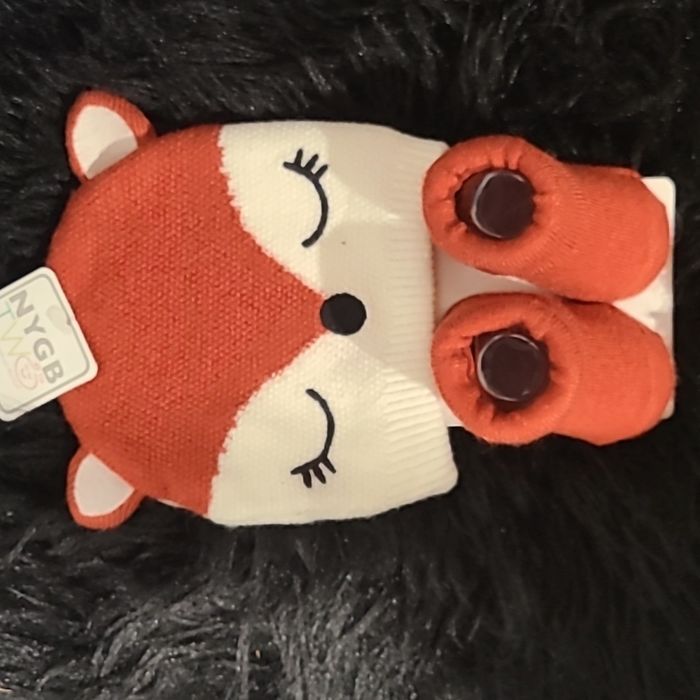 Fox Hat & Booties